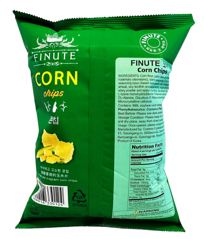 Good Life Finute Corn Chips 4.06oz