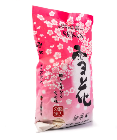 Sekka Premium Japanese Medium Grain Rice 15 lb