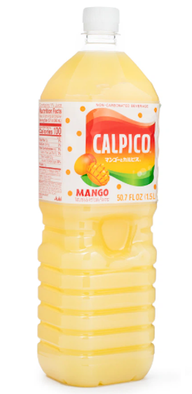 Calpico Non-Carbonated Drink, Mango Flavor 50.7 oz