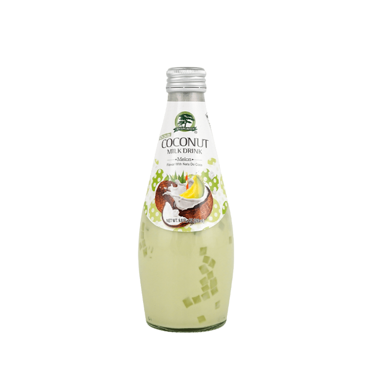 EVERGREEN Coconut Milk Drink with Nata De Coco Melon Flavor 9.8oz