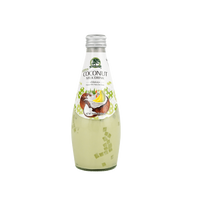 EVERGREEN Coconut Milk Drink with Nata De Coco Melon Flavor 9.8oz