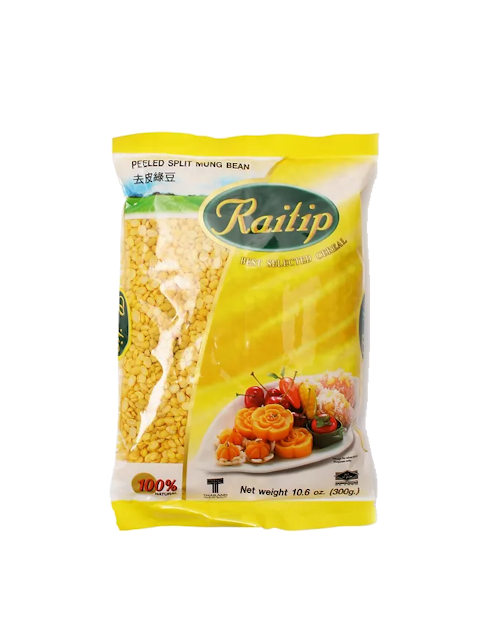 RAITIP Peeled Split Mungbeans 300g