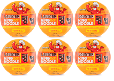 Paldo King Noodle Cup, Lobster Flavor