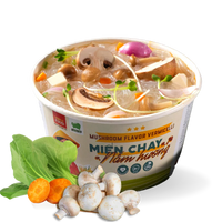 Simply Food Mushroom Vermicelli Glass Instant Noodle Bowl