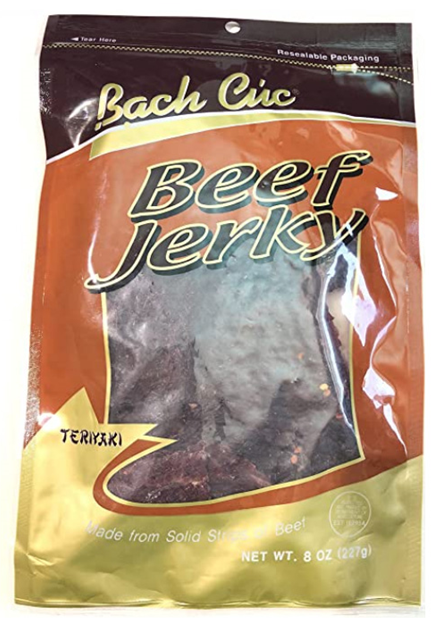 Bach Cuc Beef Jerky, Teriyaki Flavor 227g