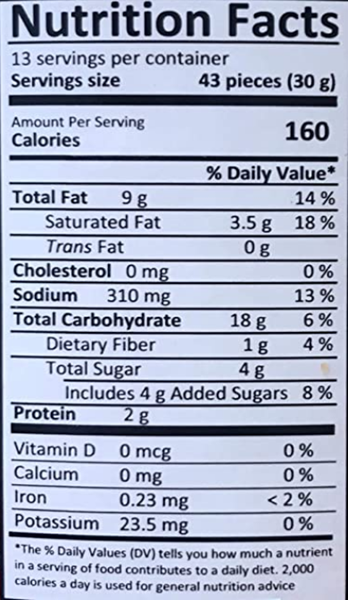 MIX Hot Chilli Biscuit Sticks 400g