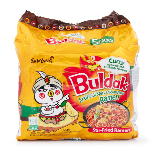 Samyang Buldak Ramen, Hot Chicken Curry Flavor