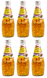 Honey Bee Basil Seed Drink Honey Flavor 9.8oz