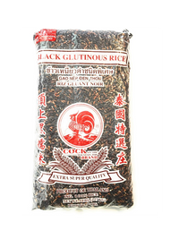 Cock Brand Black Glutinous Rice 5 Lbs