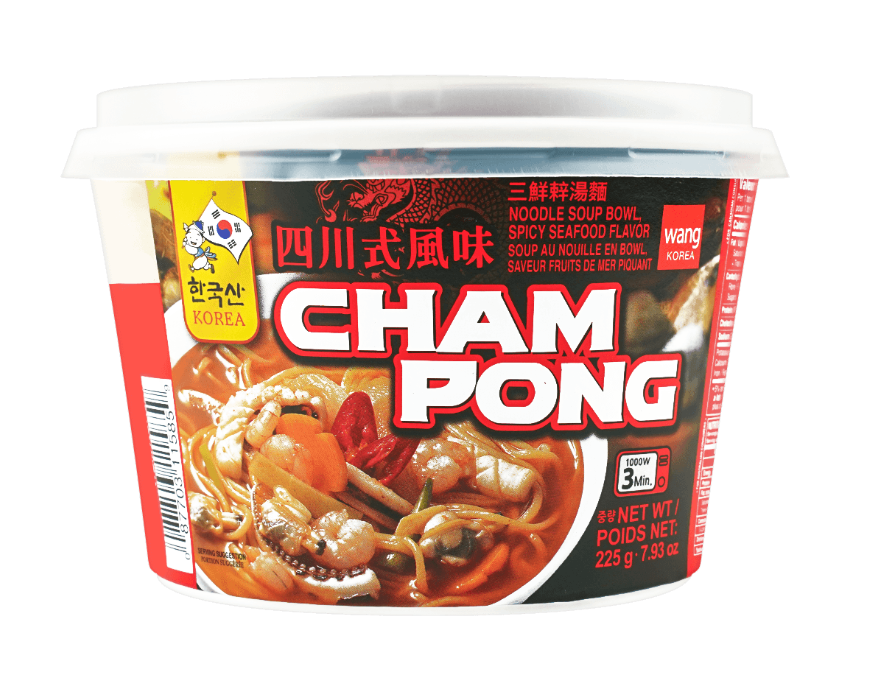 WANG Korea Spicy Seafood Noodles 225g