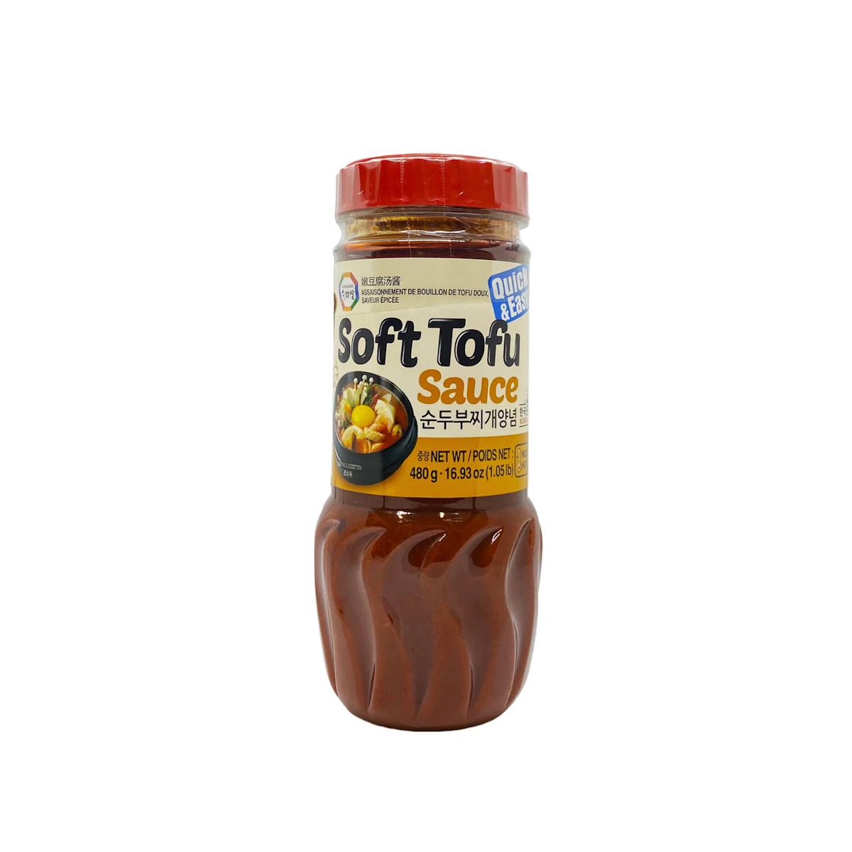 Surasang Soft Tofu Sauce Mild Hot 480g