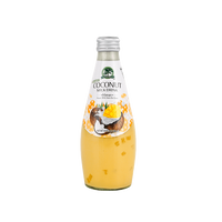 EVERGREEN Coconut Milk Drink with Nata De Coco Mango Flavor 9.8oz