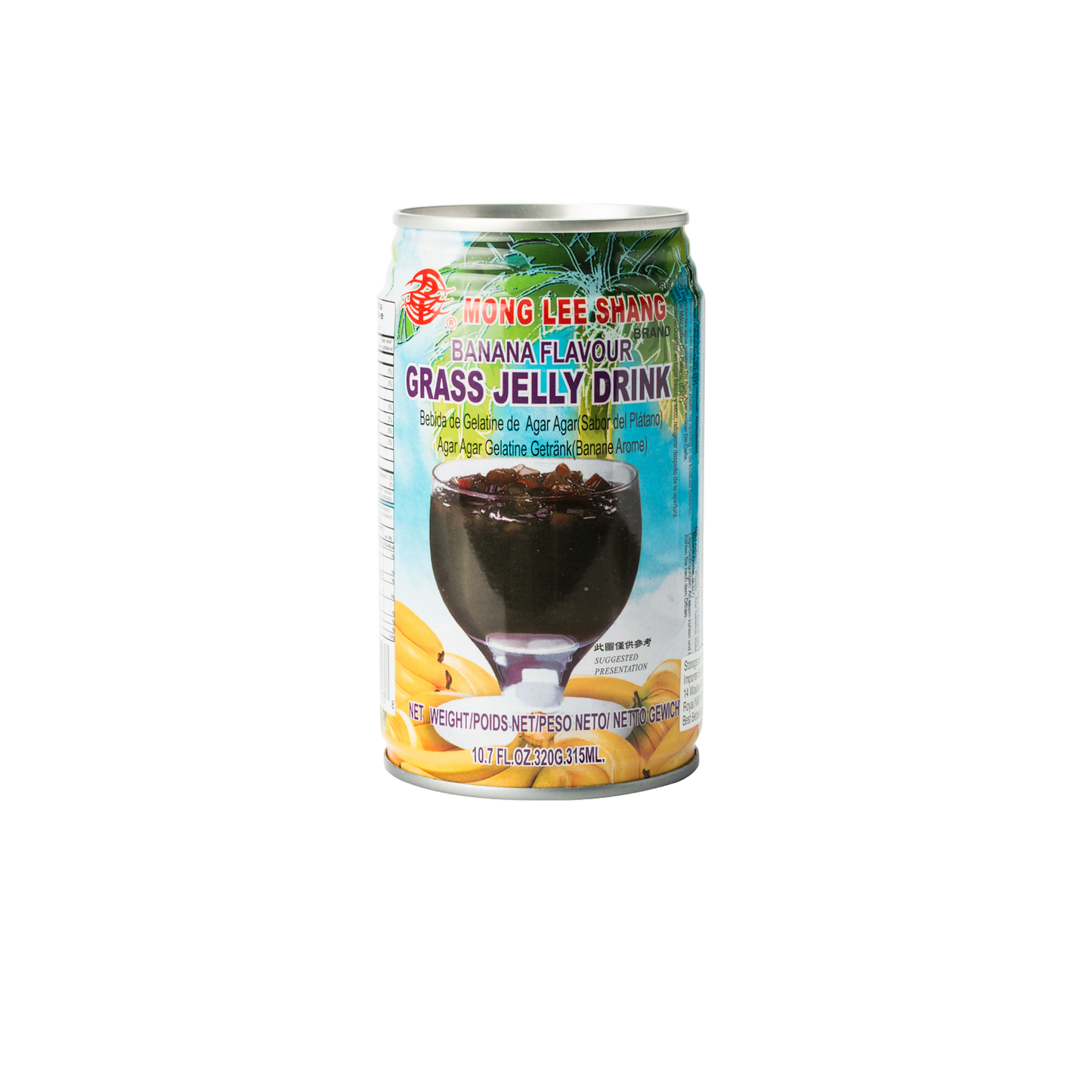 MONG LEE SHANG GRASS JELLY DRINK BANANA FLAVOR 315ml