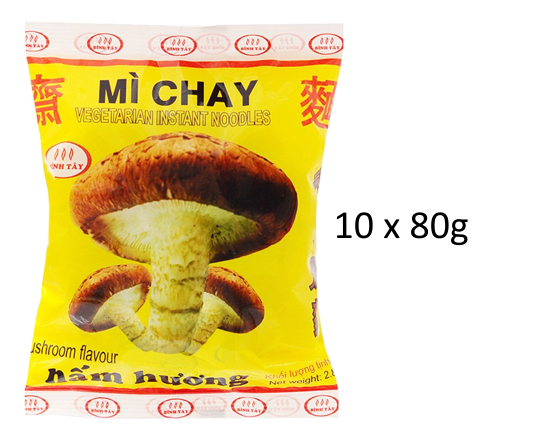 BINH TAY Mushroom Flavour Vegetarian Instant Noodles