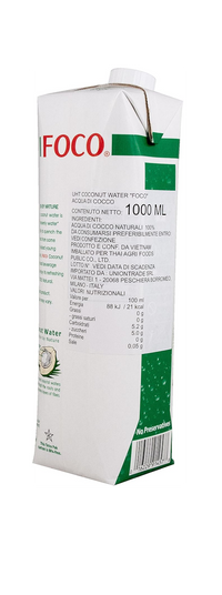 FOCO 100% Natural Coconut Water 1000ml