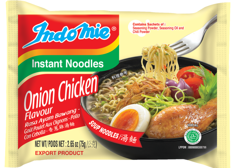 INDOMIE INSTANT NOODLES ONION CHICKEN FLAVOUR