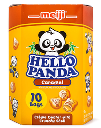 Meiji Hello Panda Cookies, Caramel Filling 9.1 oz