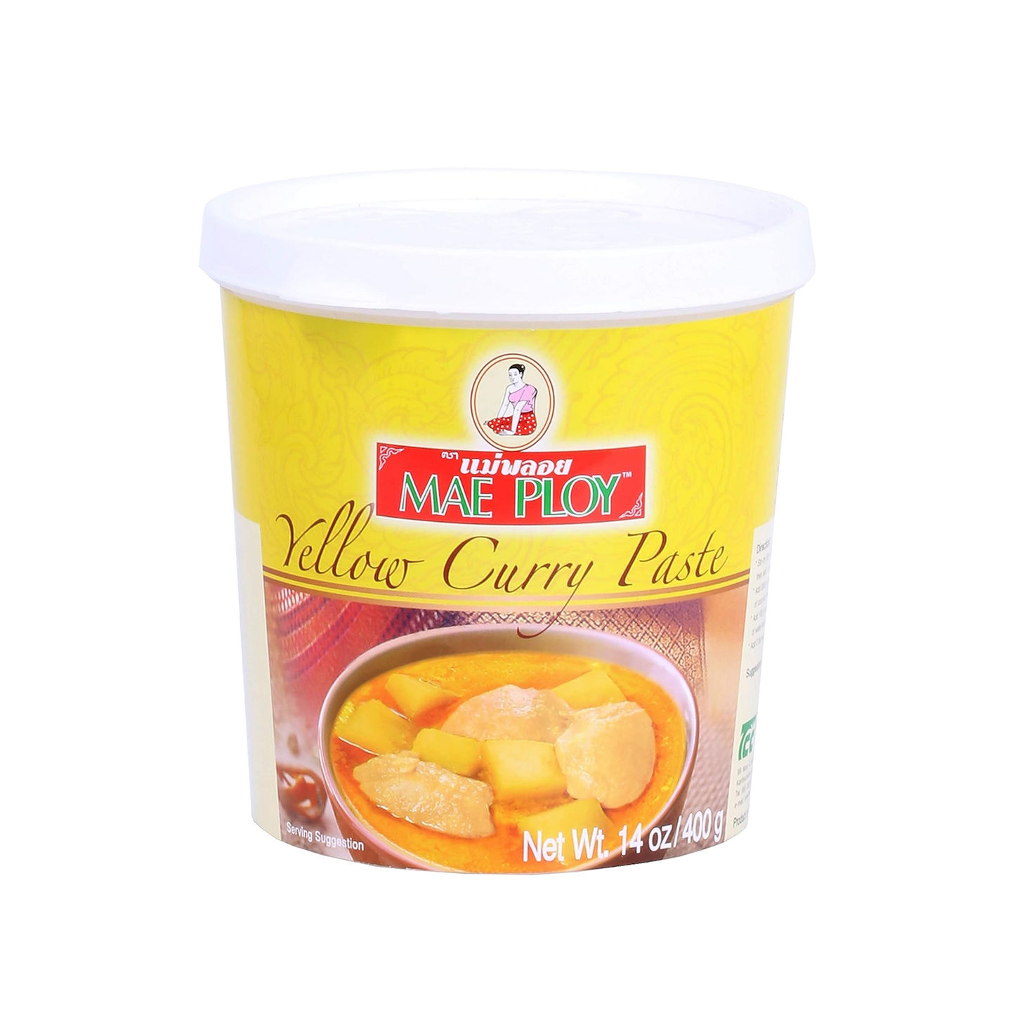 Mae Ploy Thai Yellow Curry Paste 400g