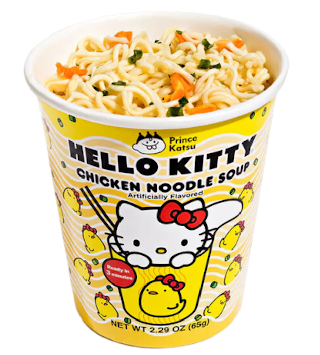 Prince Katsu Hello Kitty Chicken Noodle Soup