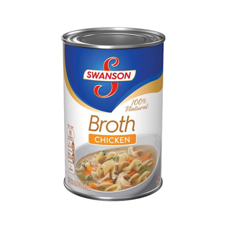 Swanson 100% Natural Chicken Broth 411g