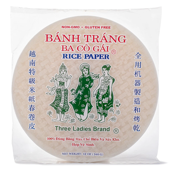 Three Ladies Rice Paper 16cm 12 oz