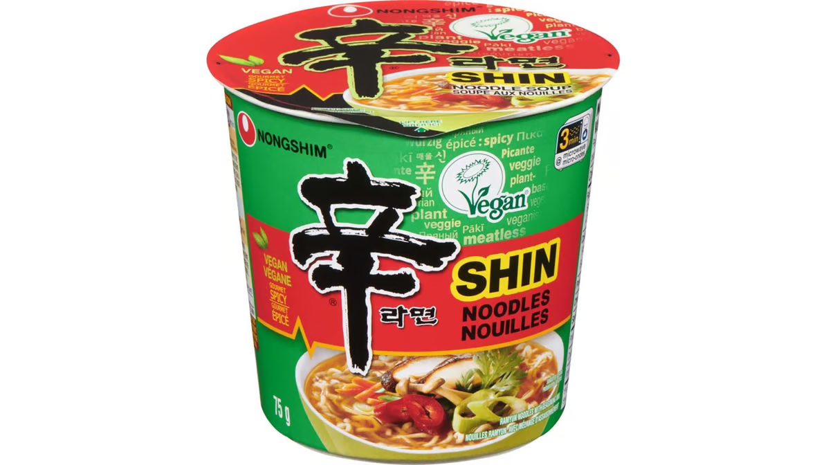 Nongshim Shin Vegan Noodle Soup