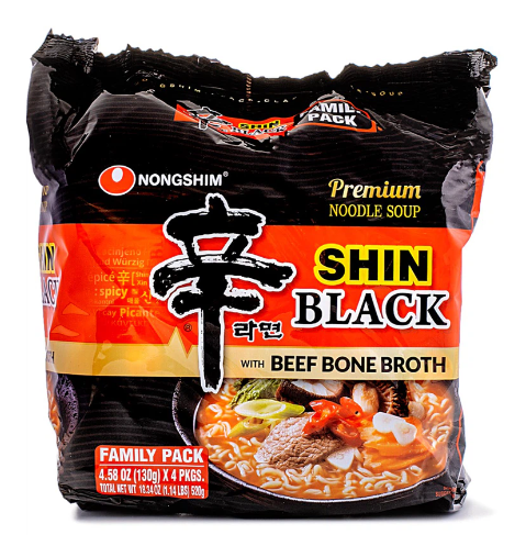 Nongshim Shin Black Ramen Noodle Soup