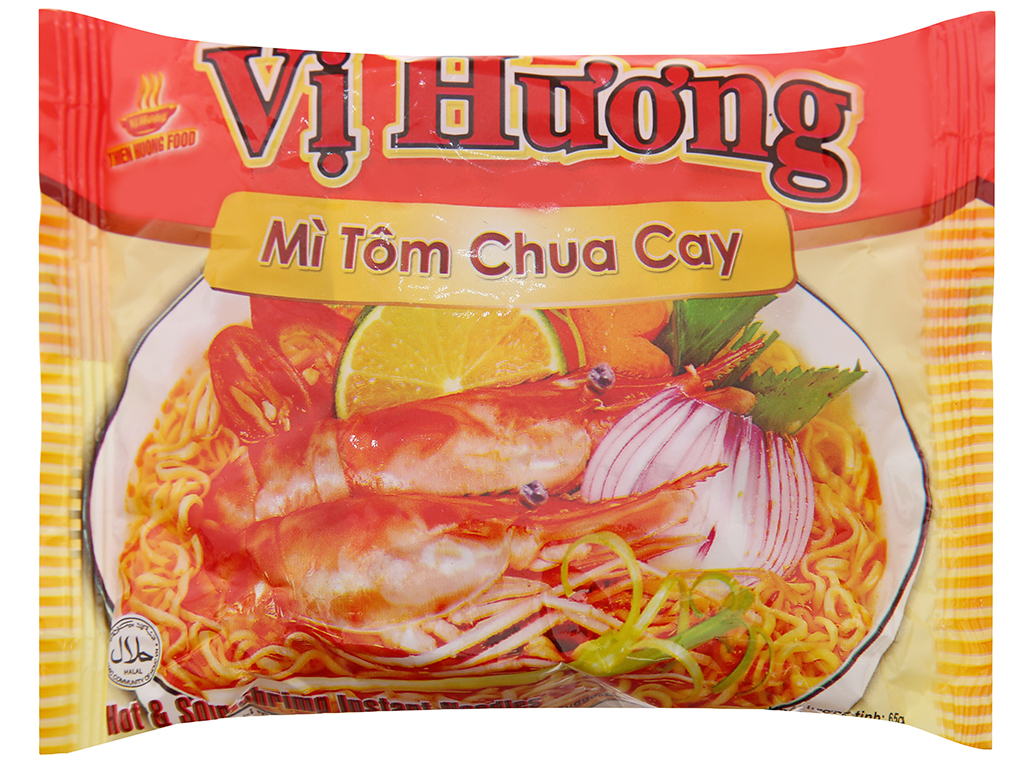 Thien Huong Food Hot And Sour Shrimp Flavor Instant Noodle