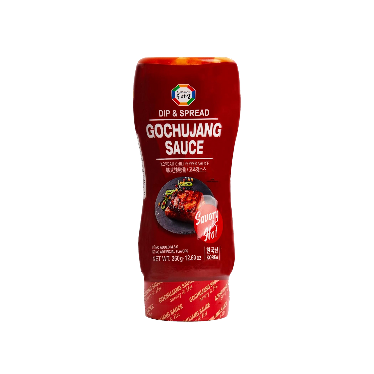 Surasang Gochujang Sauce, Savory and Hot Flavor 360g