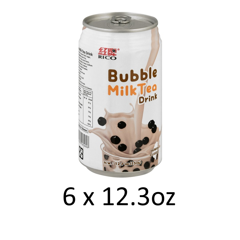 Rico Bubble Milk Tea Drink 12.3 oz