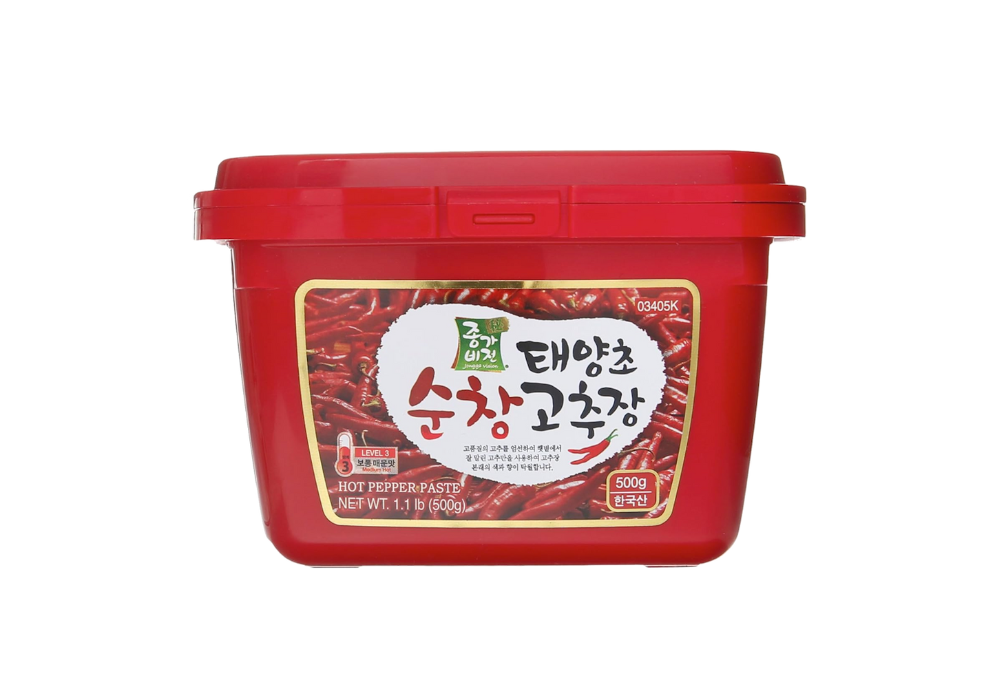 Jonga Vision Hot Pepper Paste 500g