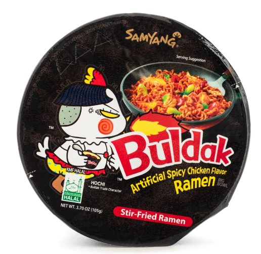 Samyang Buldak Ramen Bowl, Hot Chicken Flavor