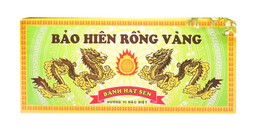 bao hien rong vang lotus seed cake 300g