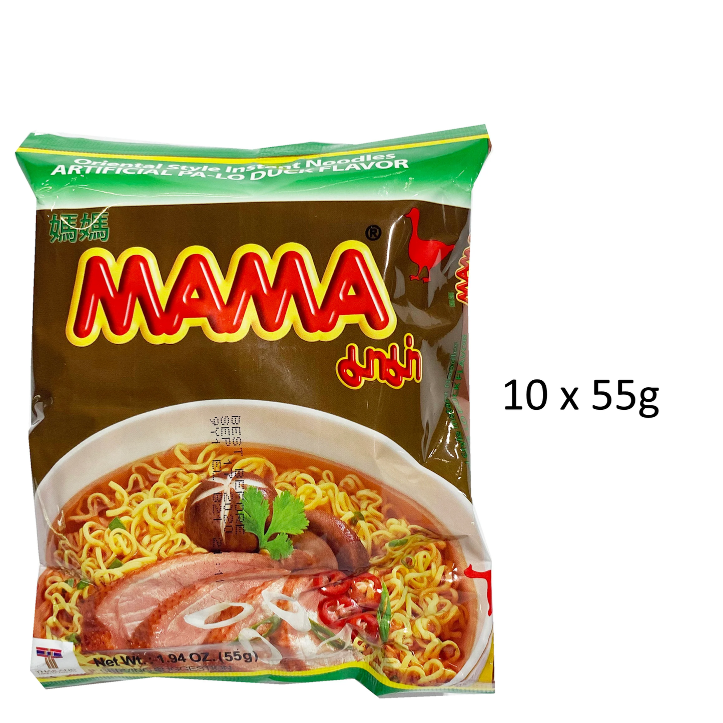 Mama Oriental Style Noodle Pa Lo Duck Flavor