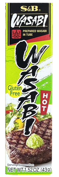 S&B Wasabi Tube 1.52 oz