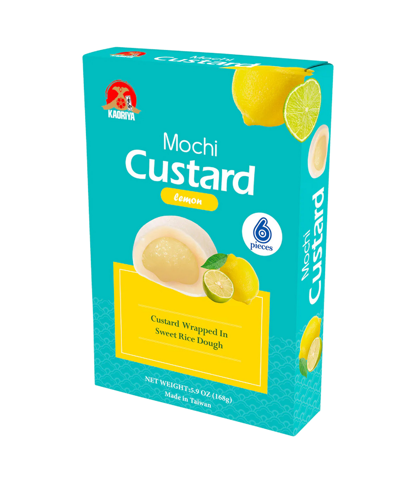 Kaoriya – Custard Mochi (Lemon) 168g