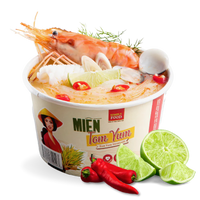 Simply Food Tom Yum Vermicelli Glass Instant Noodle Bowl