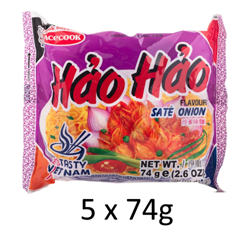 Acecook HAO HAO SATE ONION NOODLE