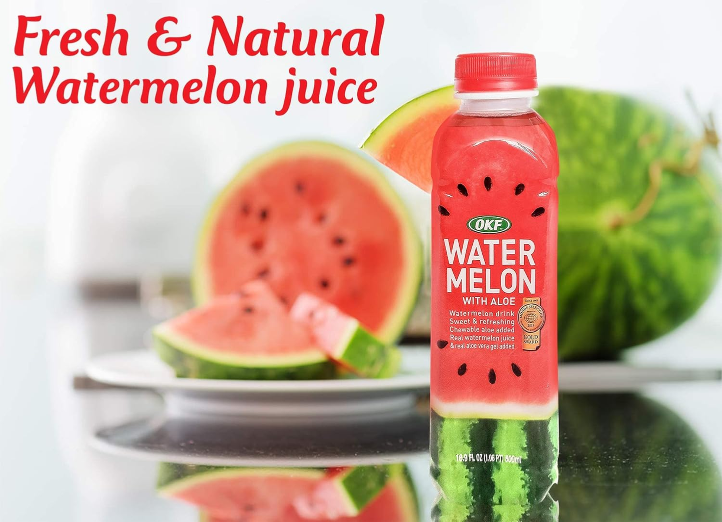 OKF Watermelon With Aloe 500ml