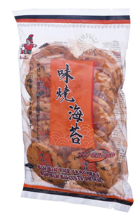 Bin Bin Rice Crackers Spicy Seaweed 135g