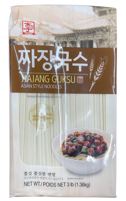 Yissine Jjajang Guksu Noodle 3lb