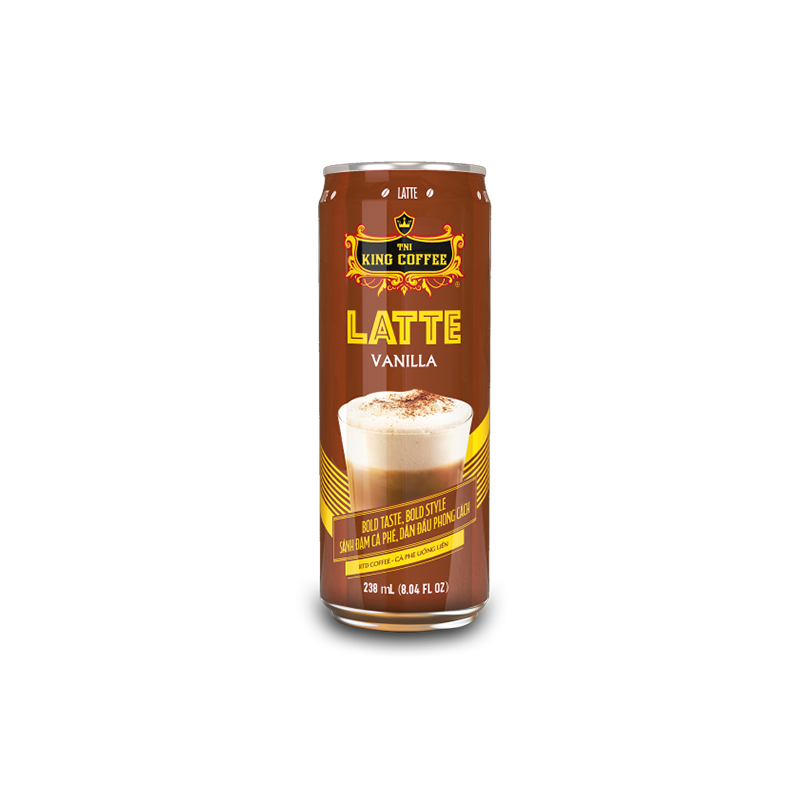 The King Coffee Latte Vanila 238ml