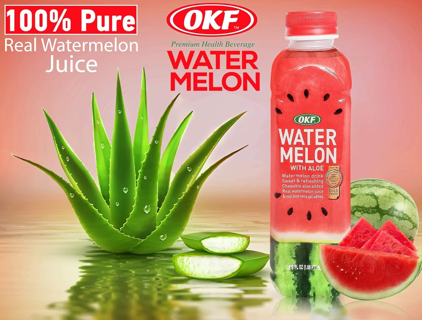 OKF Watermelon With Aloe 500ml