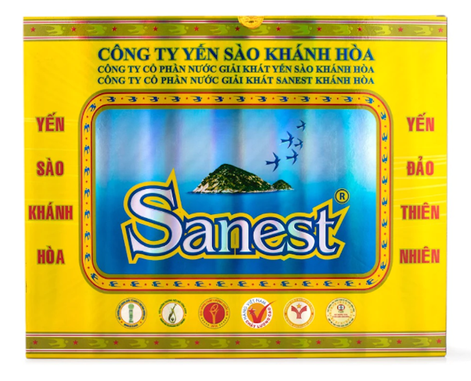 Sanest Khanh Hoa Edible Bird's Nest Drink Jar 6pk 1 box