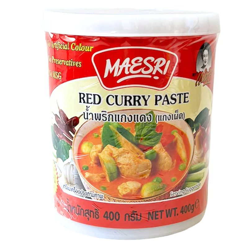Maesri Red Curry Paste 400g