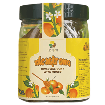 123Farm Dried Kumquat With Honey 10.58oz - A&E Foodstore