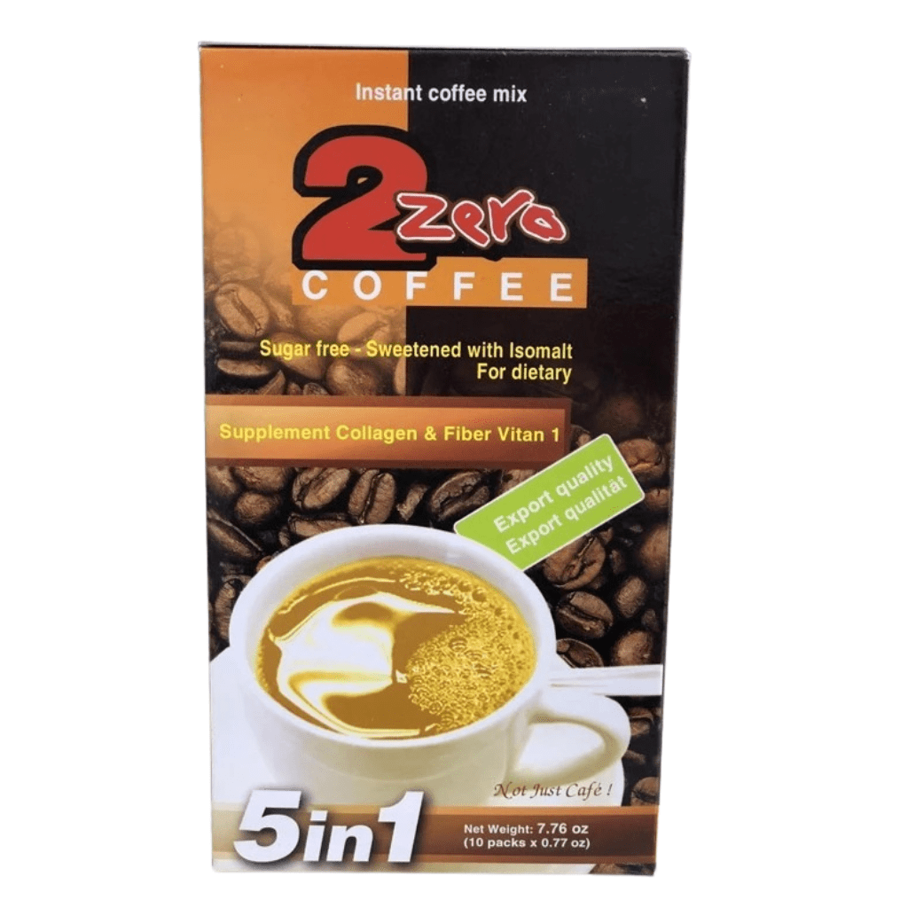 2 Zero Coffee 5 In 1 Diet 7.76oz - A&E Foodstore