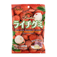 Kasugai Frutia Lychee Gummy Candy 102g