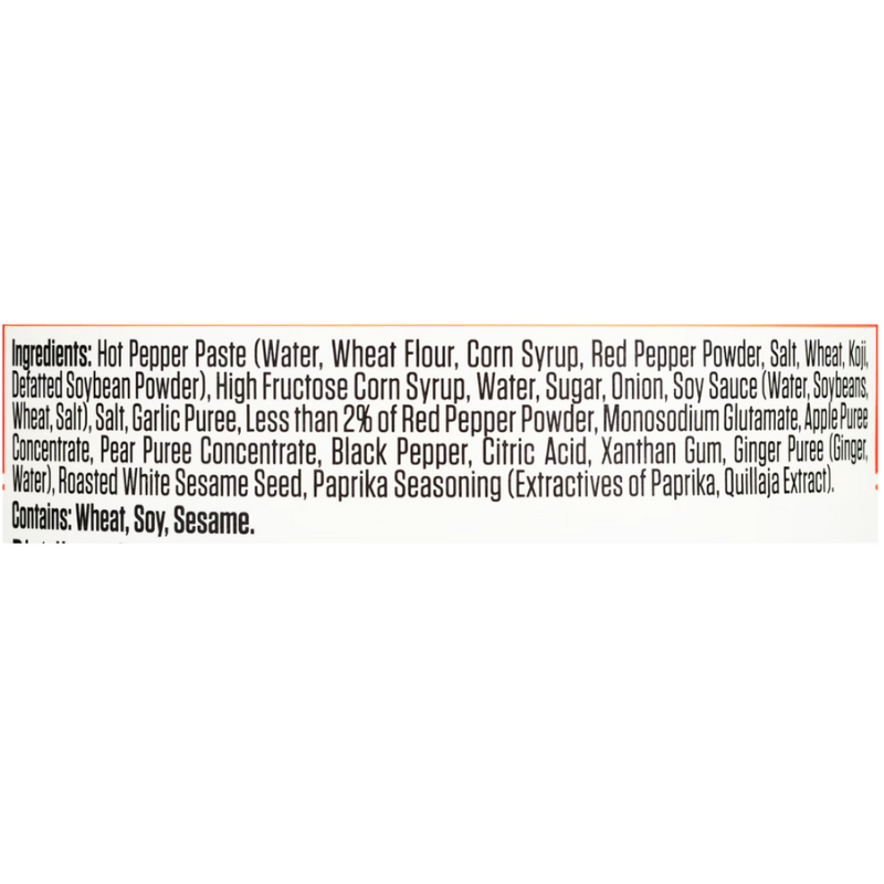 CJ BBQ Sauce Hot & Spicy Marinade  840g