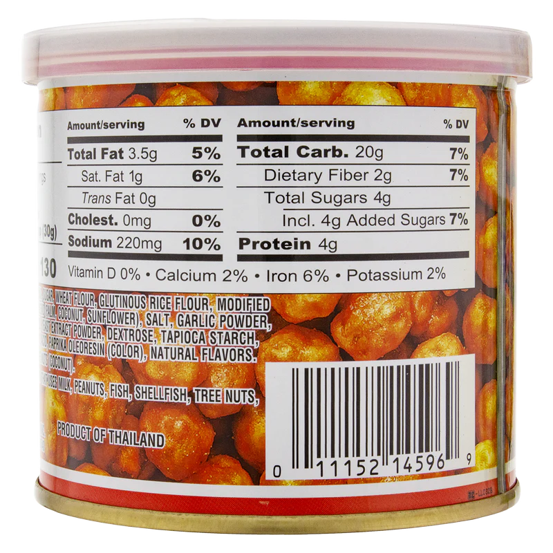 Hapi Snacks Spicy Sriracha Flavored Peas 4.9 oz